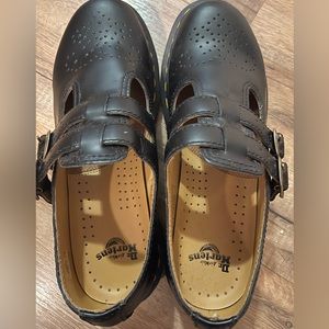 dr martens 8065 virginia leather mary jane shoes